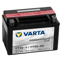 Аккумулятор 12V 8AH 135A(EN) Varta Powersports YTX9-BS AGM 508 012 014