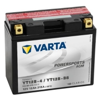 Аккумулятор 12V 10AH 160A(EN) Varta Powersports AGM T12B-BS (T12B-4) 510 901 016
