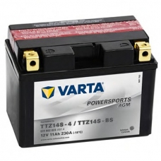 Аккумулятор 12V 11AH 230A(EN) Varta Powersports AGM TTZ14S-BS (511 902 023) 