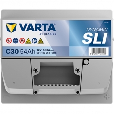 Аккумулятор 12V 54AH 530A(EN) Varta Dynamic SLI S5 002 (554 400 053)
