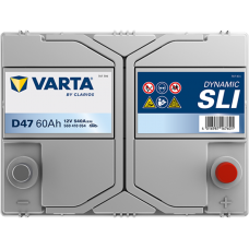 Аккумулятор 12V 60AH 540A(JIS) Varta Dynamic SLI S4 024 (560 410 054)