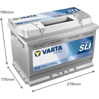 Acumulator 12V 74AH 680A(EN) Varta Dynamic SLI S4 009 (574 013 068)