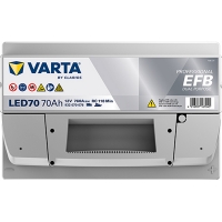 Аккумулятор 12V 70AH 760A(EN) Varta Professional EFB Dual Purpose S6 008 (932 070 076)