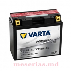 Аккумулятор 12V 12AH 215A Varta Powersports AGM 512 901 019