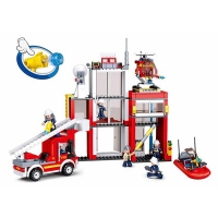 Constructor Sluban Fire Station B0631