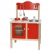 Bucătărie de joacă Viga Red Kitchen with Accessories 50384