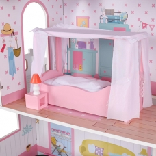 Деревянный кукольный домик (63321)