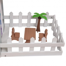 Деревянный кукольный домик (63321)