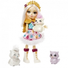 Кукла Enchantimals Семья Белой Совы Одель GJX46
