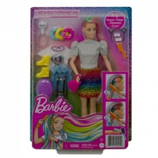Кукла Barbie Радужный леопард GRN81