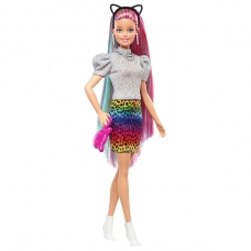 Кукла Barbie Радужный леопард GRN81