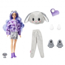Кукла Barbie Cutie Reveal Барби в плюшевом костюме щенка HHG21