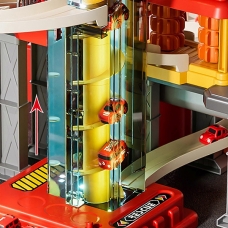 Автотрек на батарейках со звуком и светом (10572)