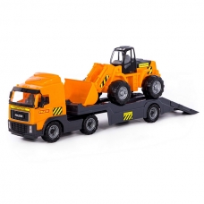 Набор трейлер+трактор-погрузчик Polesie 36803