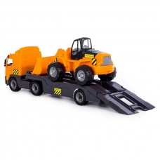 Набор трейлер+трактор-погрузчик Polesie 36803