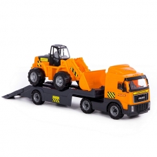 Набор трейлер+трактор-погрузчик Polesie 36803