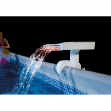 Водопад для бассейна с цветной LED-подсветкой Intex
