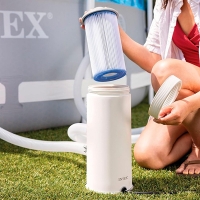 Картриджный фильтр-насос 3785 л/час Intex Krystal Clear C1000