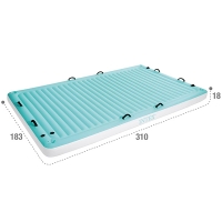Надувной матрас 301x183x18 см Intex Water lounge