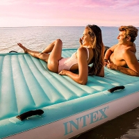 Надувной матрас 301x183x18 см Intex Water lounge
