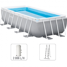 Бассейн 3539 л, 300x175x80 см Intex Prism Frame Rectangular
