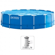 Бассейн 6503 л, 366x76 см Intex Prism Frame