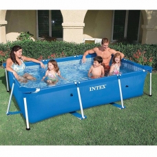 Piscină 1622 l, 220x150x60 cm Intex Rectangular Frame
