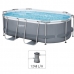 Piscină 3668 l, 305x200x84 cm Bestway Power Steel Oval