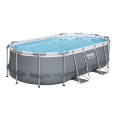 Бассейн 7250 л, 424x250x100 см Bestway Power Steel Oval