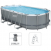 Бассейн 7250 л, 424x250x100 см Bestway Power Steel Oval