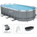 Piscină 13430 l, 549x274x122 cm Bestway Power Steel Oval