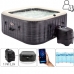 Jacuzzi SPA gonflabil 795 l, 211x71 cm, Intex Greystone Deluxe