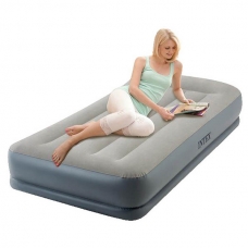 Надувная кровать Velur 99x191x30 см, со встроенным насосом, Intex Standard