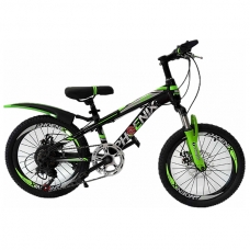 Детский велосипед 18" 5-8 лет PHOENIX Зеленый