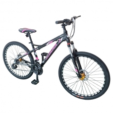 Велосипед 26", 24 скорости Summa Черный/Фиолетовый