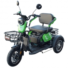 Трёхколёсный электроскутер 600W 60V 20Ah MINSK ELECTRO (Зеленый)