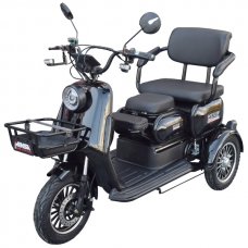 Трёхколёсный электроскутер 1500W 72V 45Ah MINSK ELECTRO (Черный)
