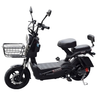 Электроскутер с педалями 500W 48V MINSK ELECTRO (Черный)