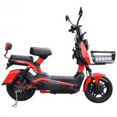 Электроскутер с педалями 500W 48V MINSK ELECTRO (Красный)