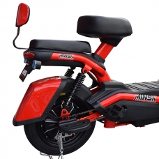 Электроскутер с педалями 500W 48V MINSK ELECTRO (Красный)