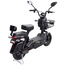 Электроскутер с педалями 500W 48V MINSK ELECTRO (Черный)