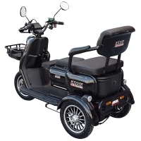Tricicletă electrică 1500W 72V MINSK ELECTRO (Negru)