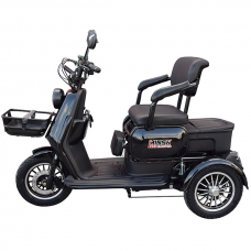 Трёхколёсный электроскутер 1500W 72V MINSK ELECTRO (Черный)