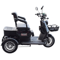 Tricicletă electrică 1500W 72V MINSK ELECTRO (Negru)