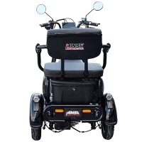 Tricicletă electrică 1500W 72V MINSK ELECTRO (Negru)