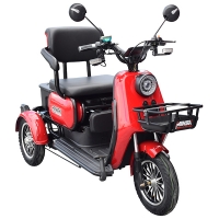 Tricicletă electrică 1500W 72V MINSK ELECTRO (Roșu)