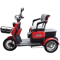 Tricicletă electrică 1500W 72V MINSK ELECTRO (Roșu)