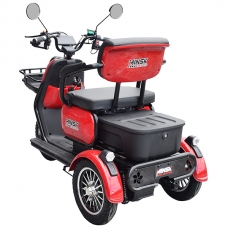 Трёхколёсный электроскутер 1500W 72V MINSK ELECTRO (Красный)