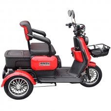 Трёхколёсный электроскутер 1500W 72V MINSK ELECTRO (Красный)