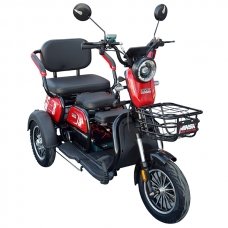 Трёхколёсный электроскутер 600W 60V MINSK ELECTRO (Красный)